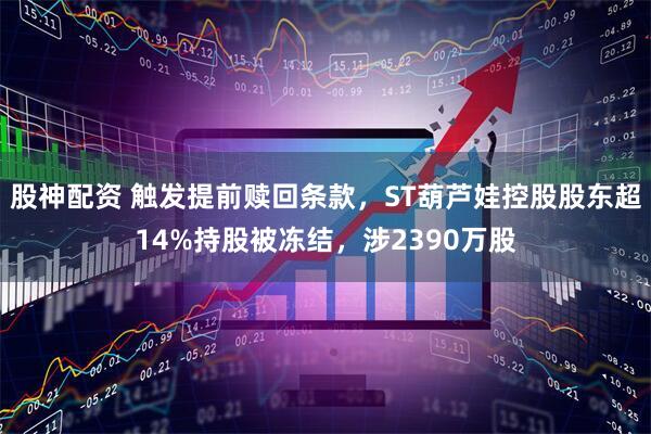 股神配资 触发提前赎回条款，ST葫芦娃控股股东超14%持股被冻结，涉2390万股